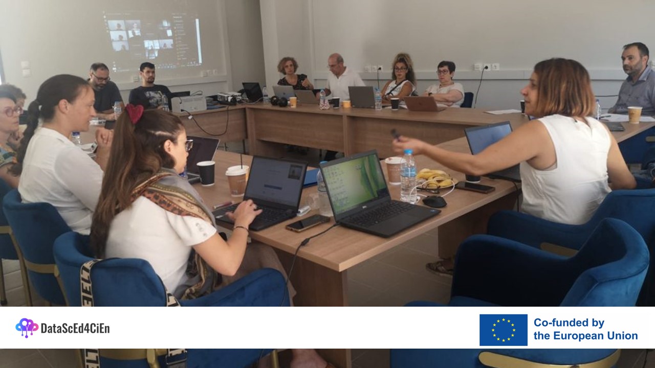 Joint Staff Training in Athens: Exploring Data Science & STEAM for Education