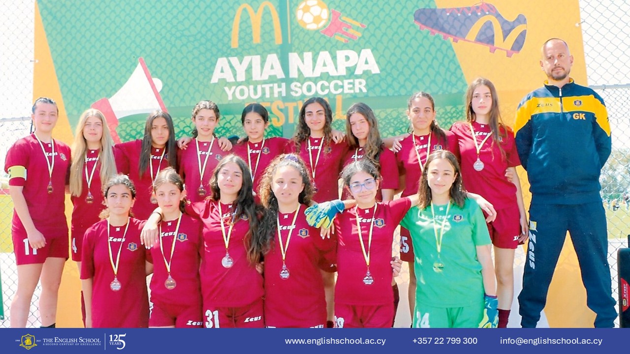 The English School Girls Shine at 2025 Ayia Napa Soccer Festival