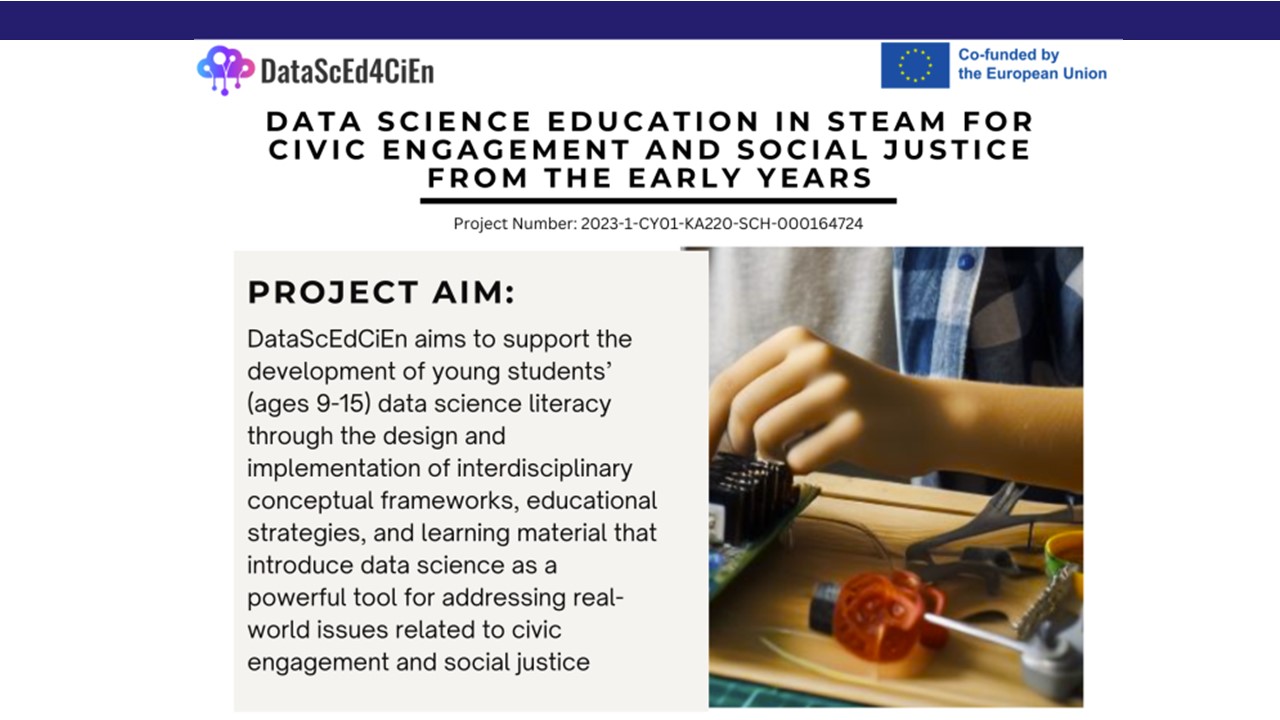 Discover the Vision Behind the DataScEd4CiEn Project