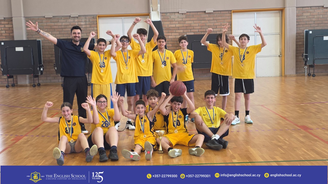 Champions on the Court: The English School Wins Inaugural Year 1 Basketball Tournament